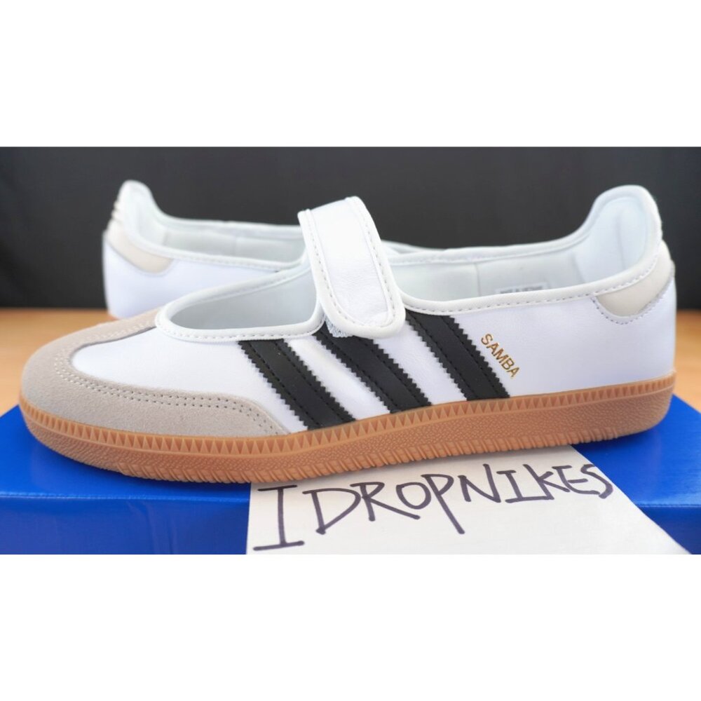 Adidas Samba Jane White/Black Gum Women's Shoes